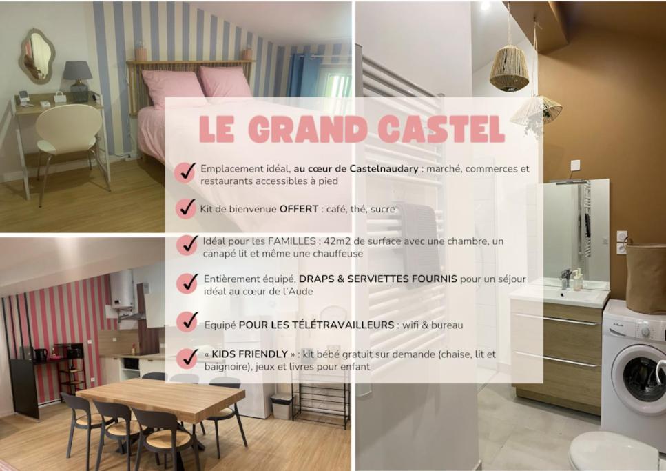 Le Grand Castel Apartamento Castelnaudary Exterior foto